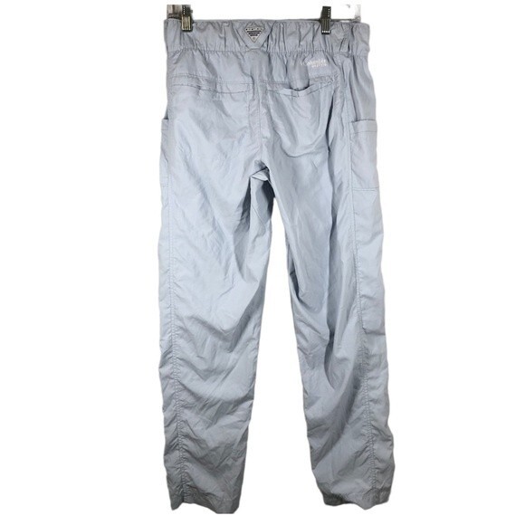 Columbia PFG Outdoor Pants Side Pockets Lightweight Blue 8 - Picture 6 of 9